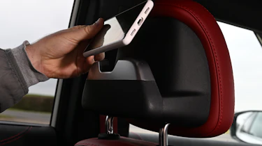 KGM Actyon K50 long-term test - rear phone holders