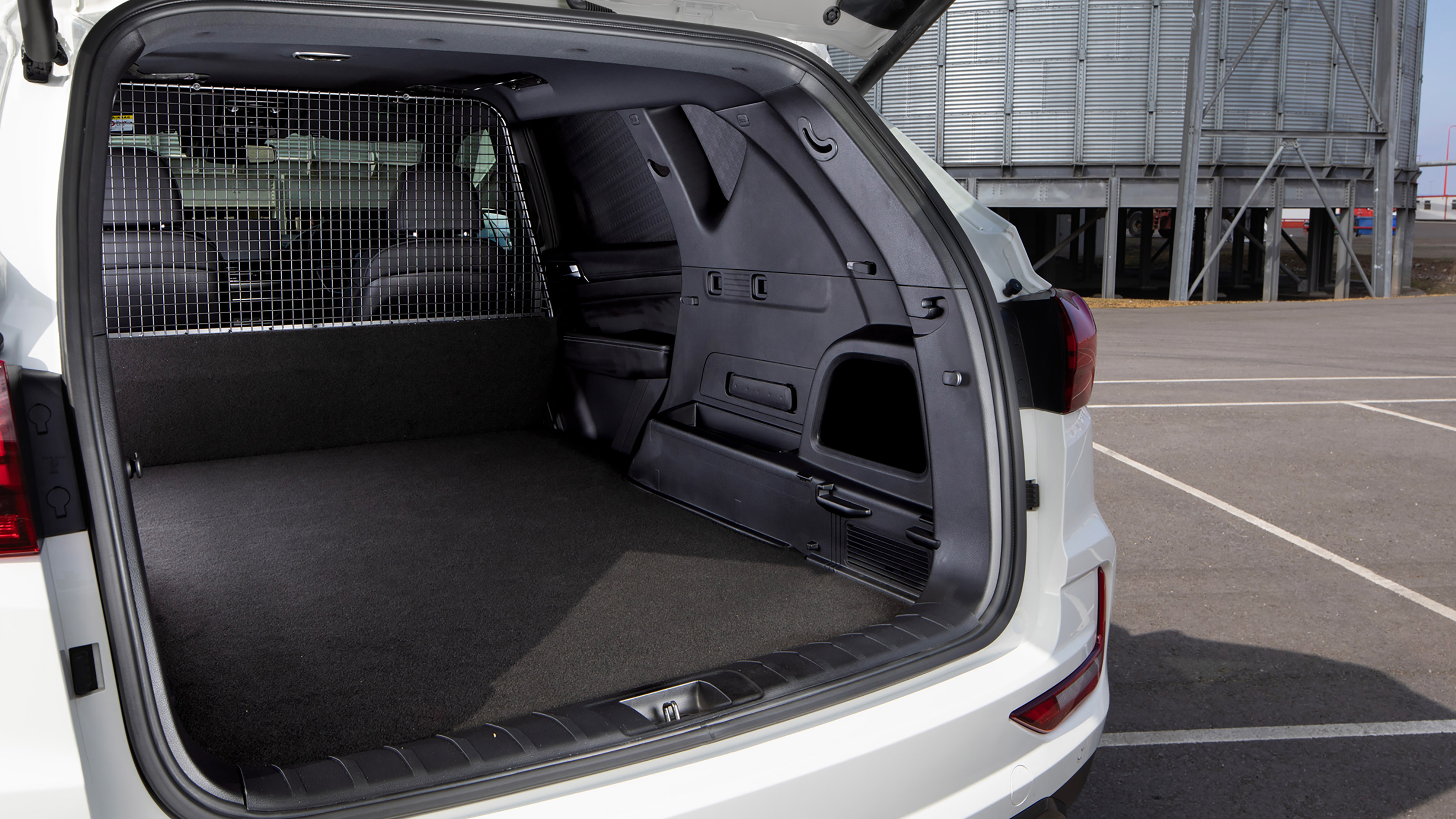 KGM Rexton Commercial van - boot