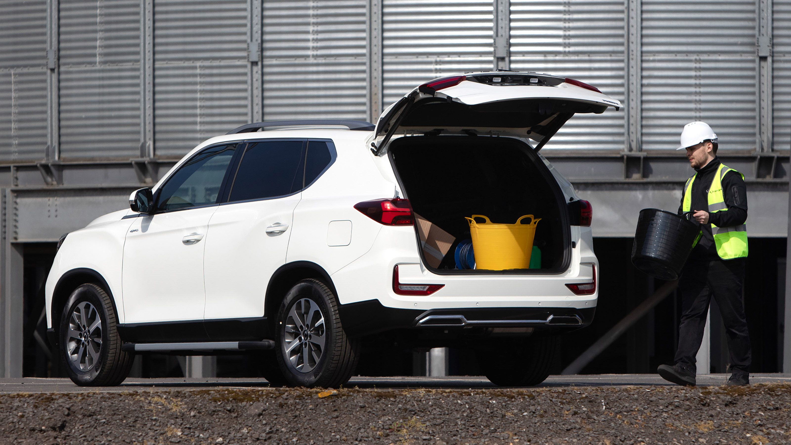 KGM Rexton Commercial van - rear