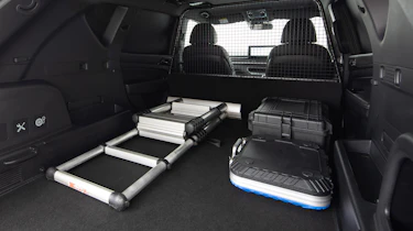 KGM Rexton Commercial van - load bay