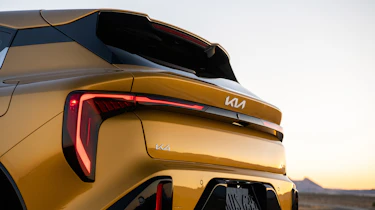 Kia K4 hatch - rear detail