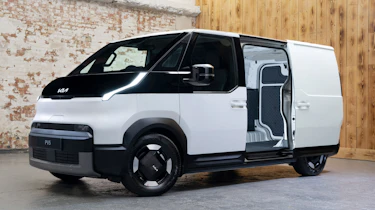 Kia PV5 Cargo - front door open