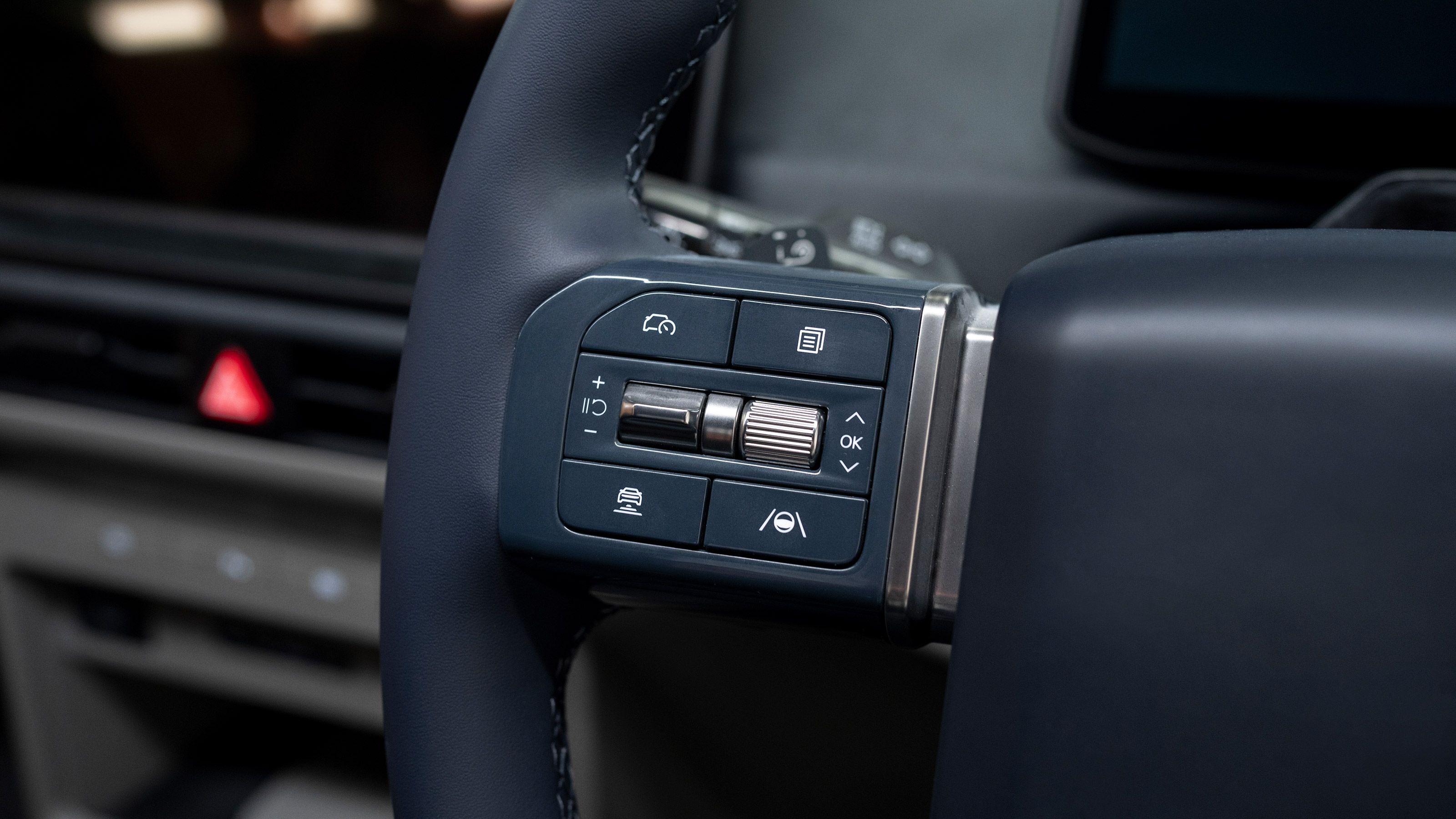 Kia PV5 Cargo - steering wheel detail