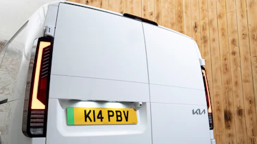 Kia PV5 Cargo - rear detail