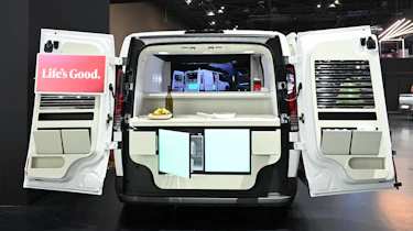 Kia PV5 Spielraum concept - open rear