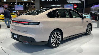 Leapmotor B01 at the 2025 Shanghai motor show - rear static
