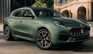 Maserati Grecale - front angled green