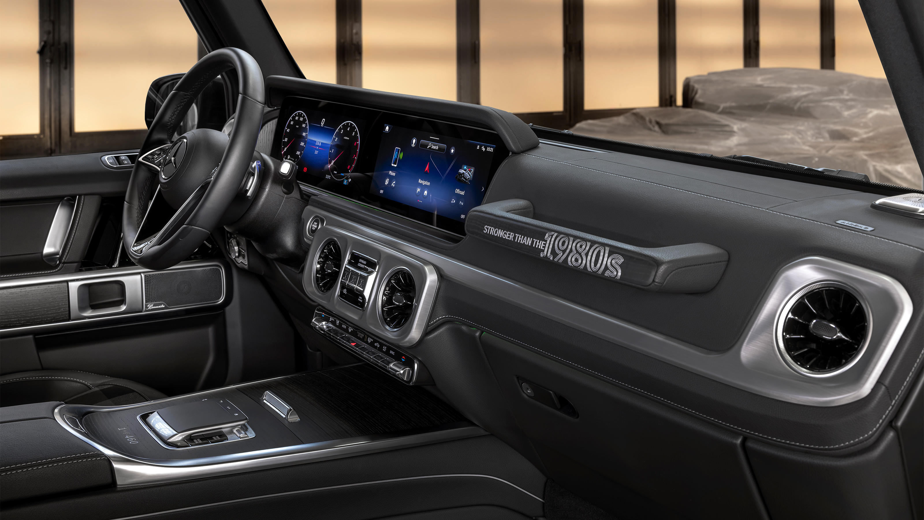 Mercedes G-Class ‘Edition Stronger than the 1980s’ - dashboard