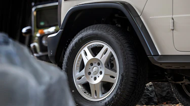 Mercedes G-Class ‘Edition Stronger than the 1980s’ - front wheel