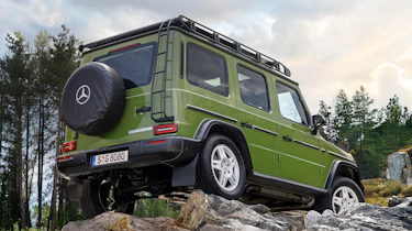 Mercedes G-Class ‘Edition Stronger than the 1980s’ - green rear angled