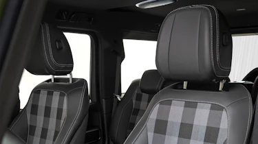 Mercedes G-Class ‘Edition Stronger than the 1980s’ - headrest and check seats