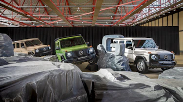 Mercedes G-Class ‘Edition Stronger than the 1980s’ - group photo