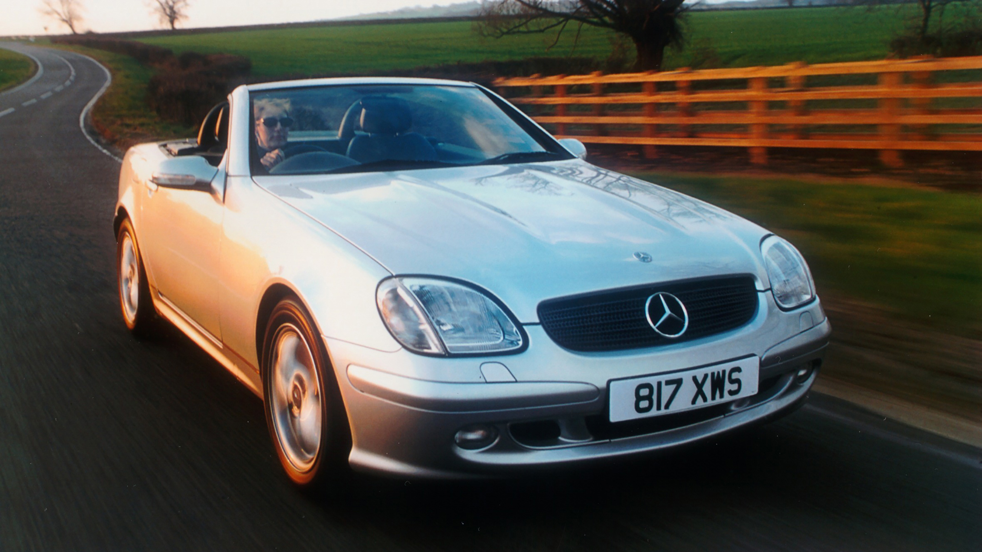 Mercedes SLK - front dynamic