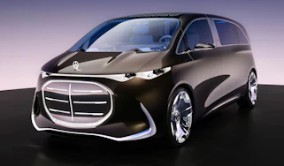 Mercedes Vision V Concept - front