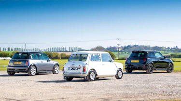 Mini Cooper S, MINI Cooper S R53, and MINI Cooper - rear static
