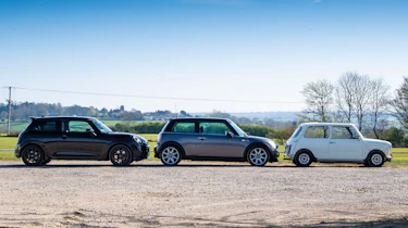 Mini Cooper S, MINI Cooper S R53, and MINI Cooper - side static
