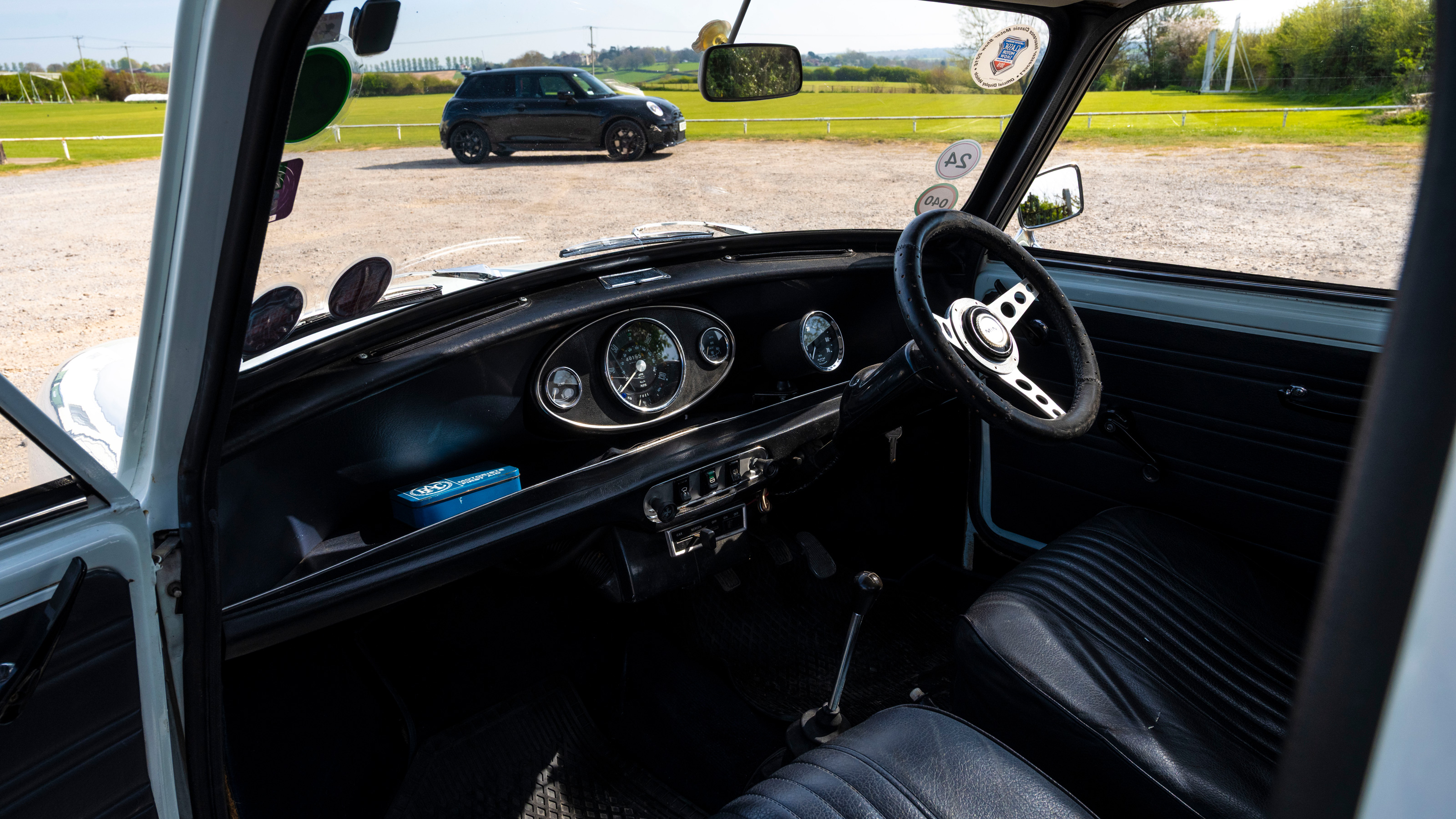 1976 Mini Cooper S interior