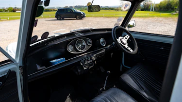 1976 Mini Cooper S interior