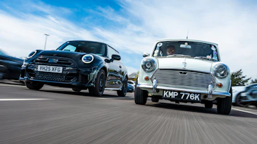 Old and new Minis