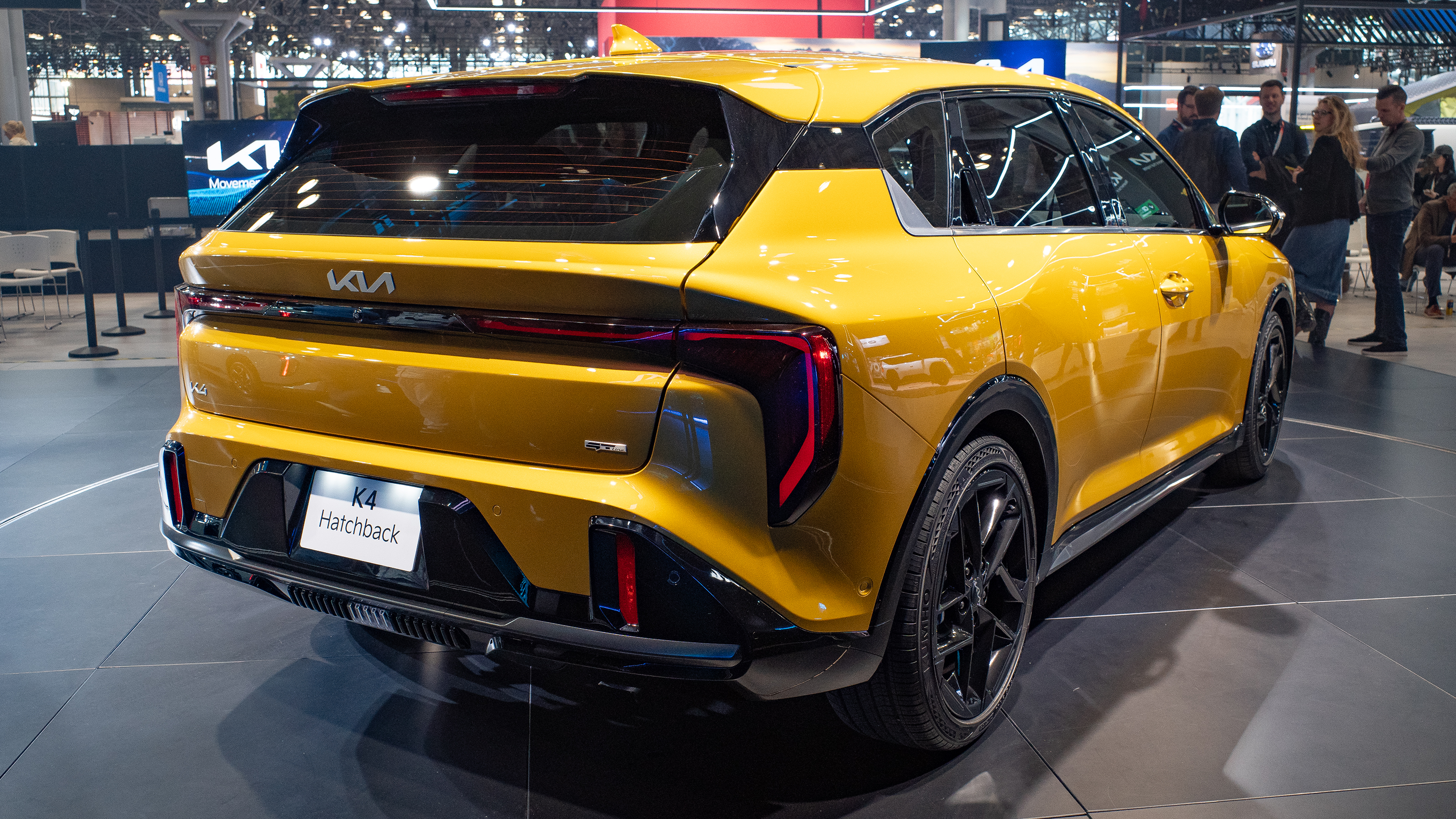 New Kia K4 hatchback at the New York Auto Show - rear