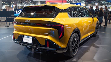 New Kia K4 hatchback at the New York Auto Show - rear