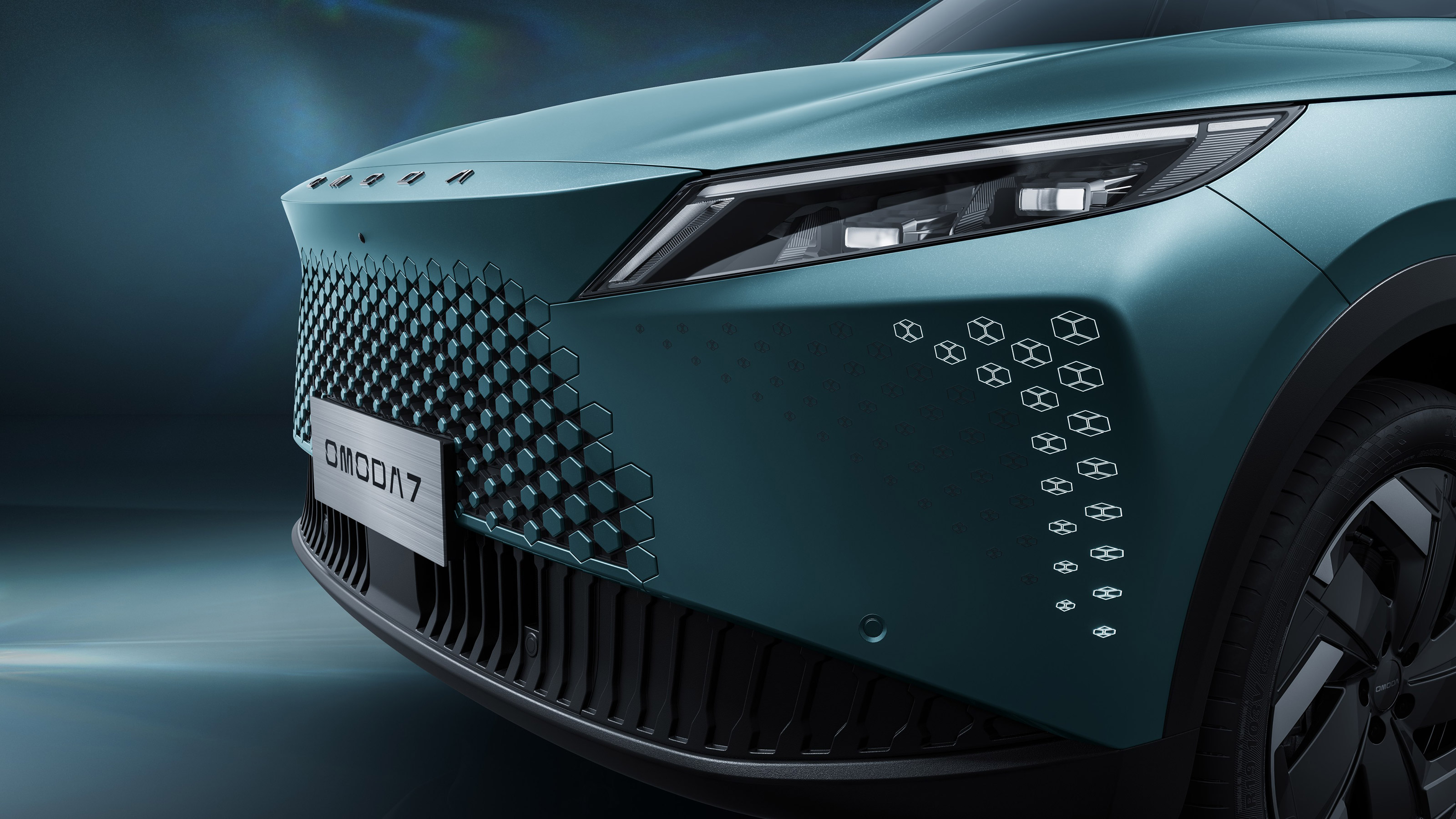 Omoda 7 - front detail