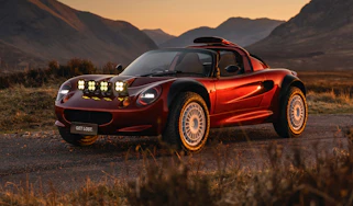 Project Safari Lotus Elise - front 3/4 static