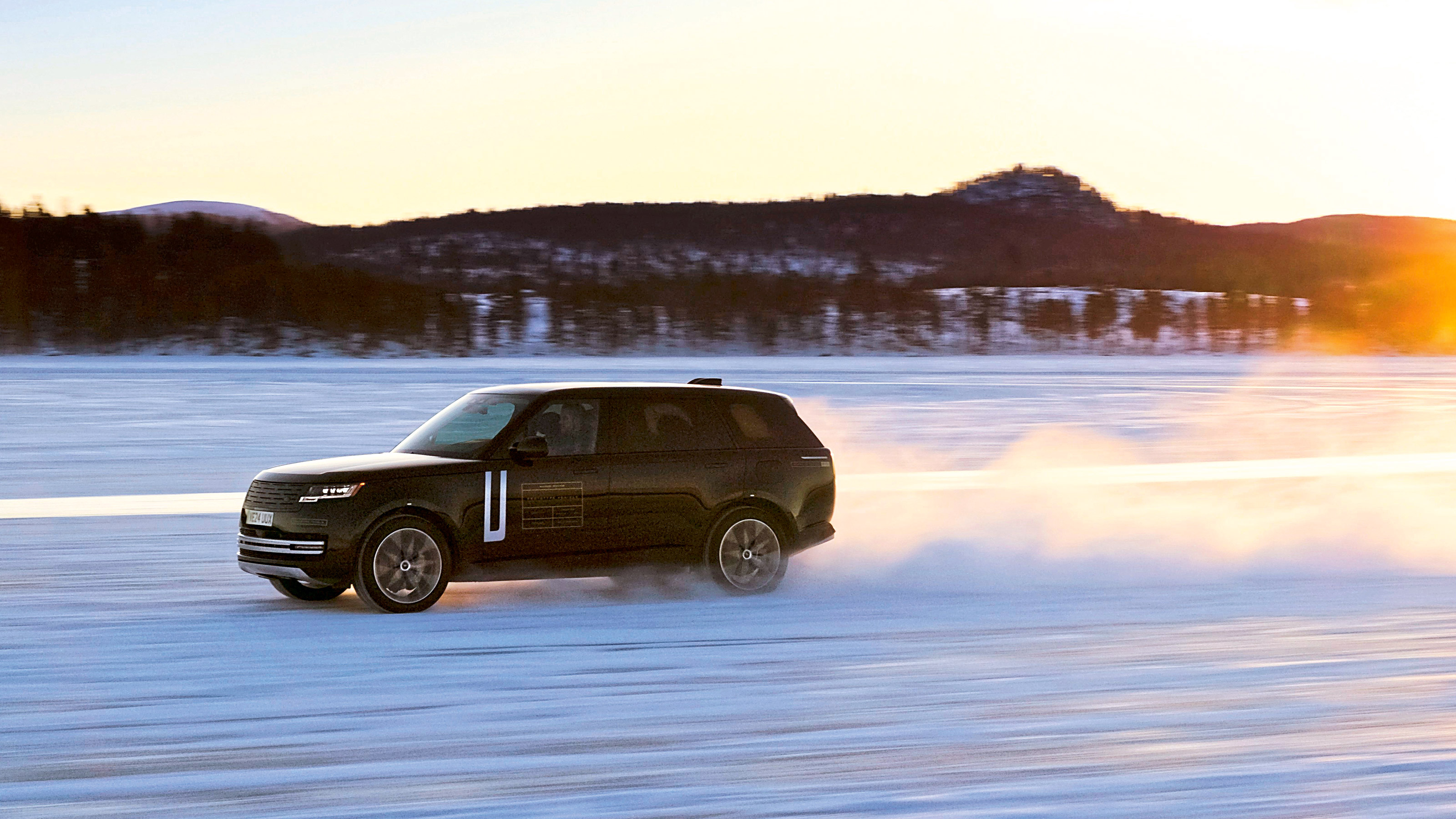 Range Rover EV prototype - side