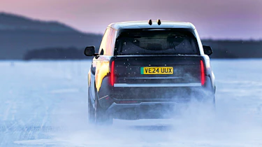 Range Rover EV prototype - full rear