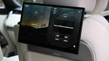 Range Rover - rear seat entertainment