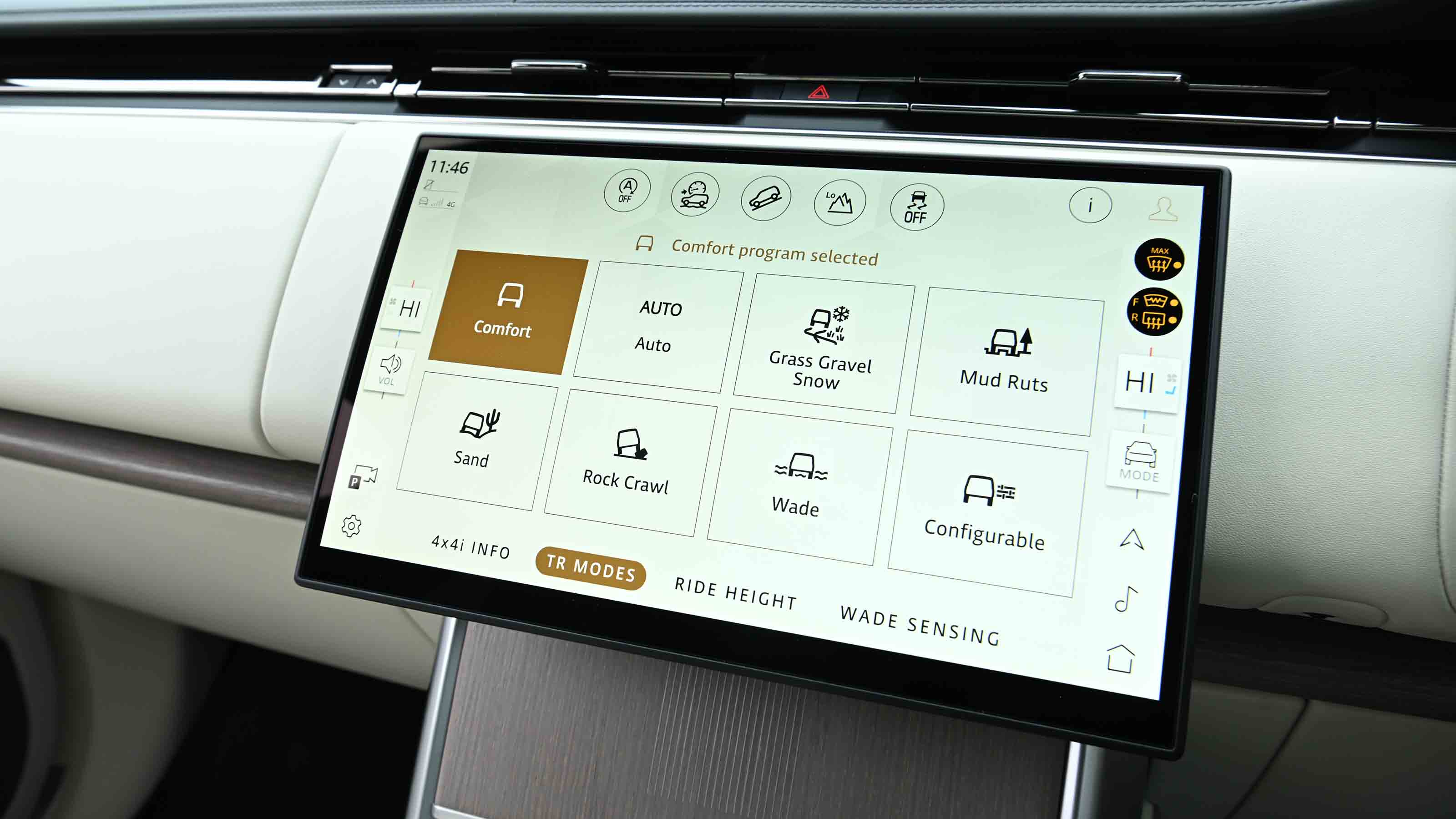Range Rover -Terrain Response 2 modes