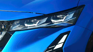 Renault Rafale - head light detail