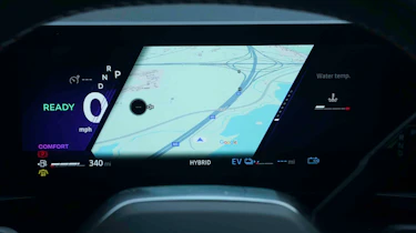 Renault Rafale - digital instrument cluster