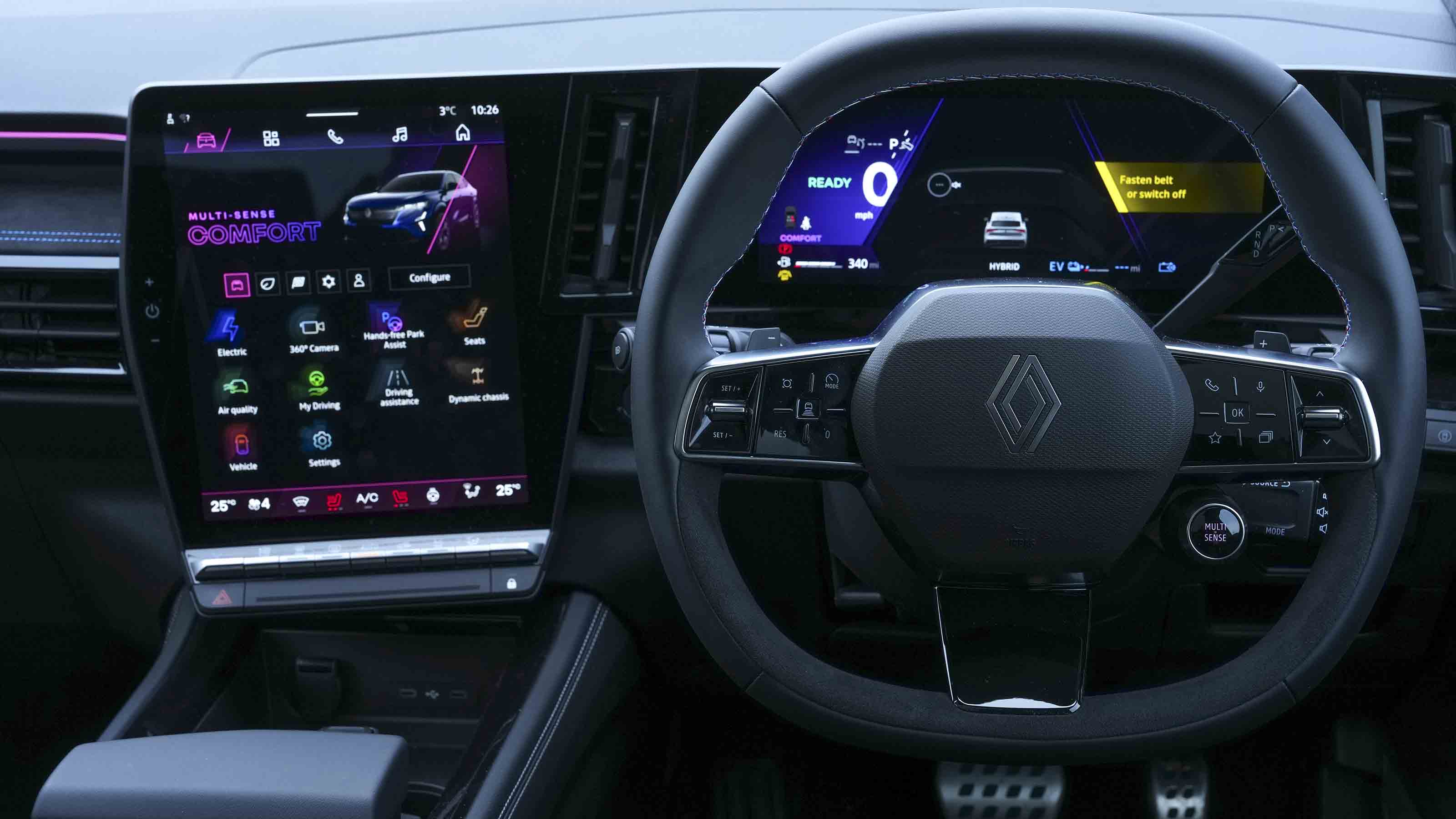 Renault Rafale - dashboard