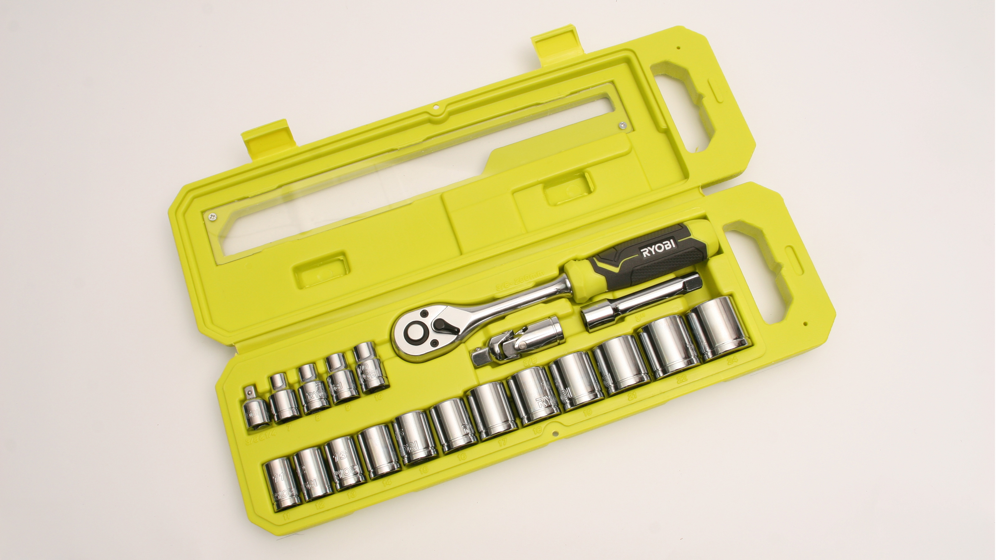 Ryobi 20pc Ratchet and Socket Set