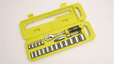 Ryobi 20pc Ratchet and Socket Set