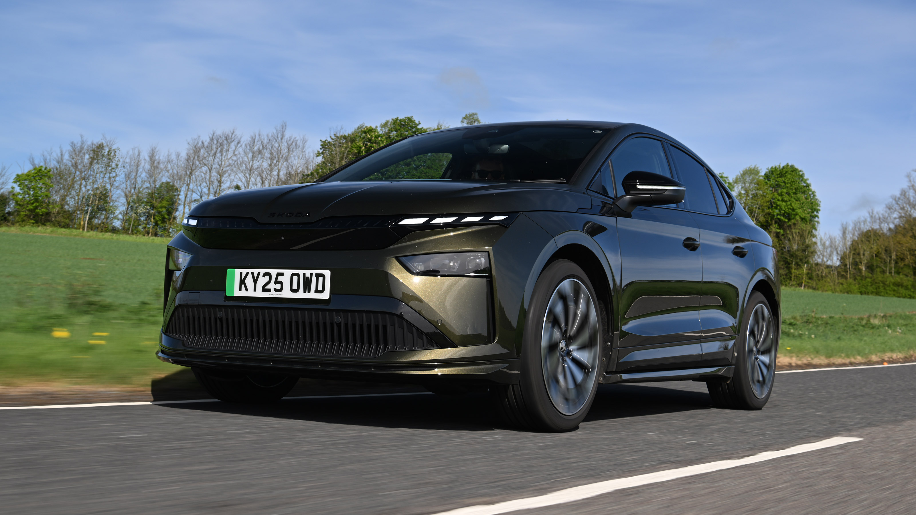 Skoda Enyaq Coupe - front action