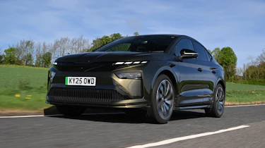 Skoda Enyaq Coupe - front action
