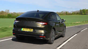 Skoda Enyaq Coupe - rear action