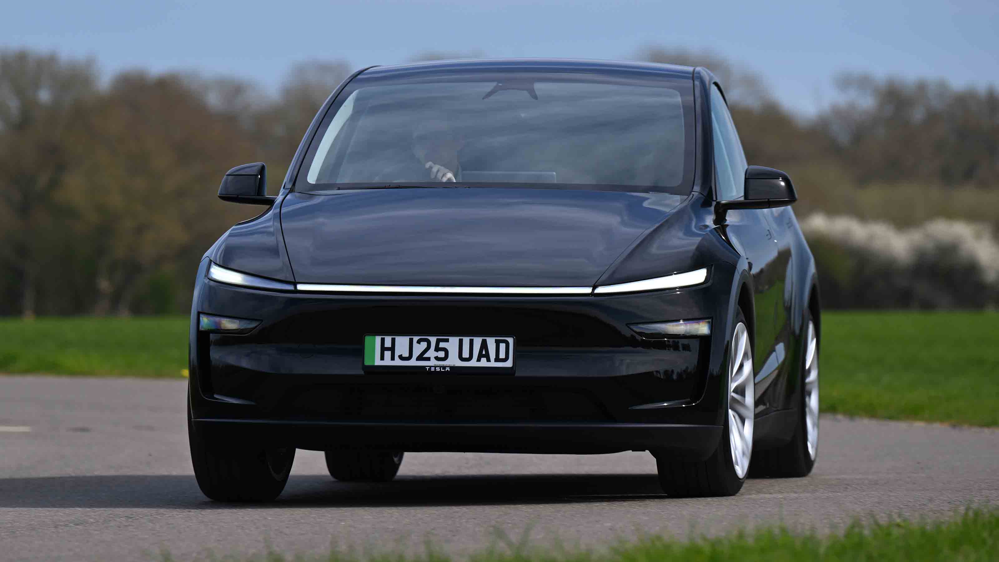 Tesla Model Y - front cornering
