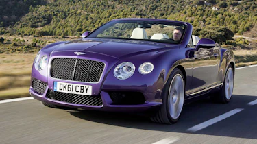Bentley Continental GTC - front tracking