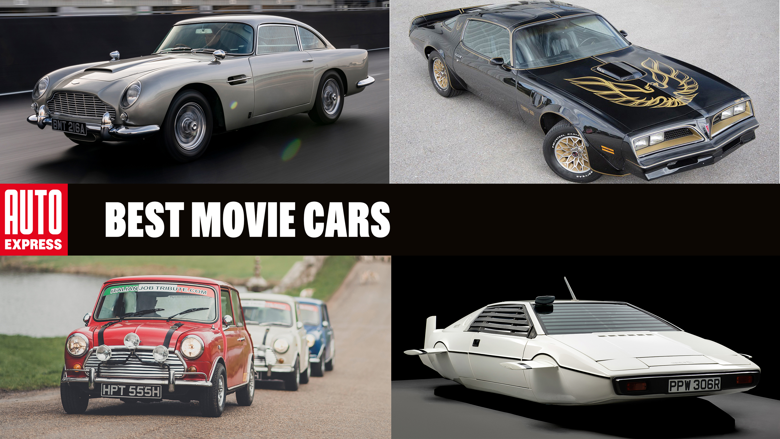 Top 20 movie cars - header