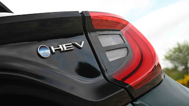 Toyota Yaris - 'HEV' badge detail