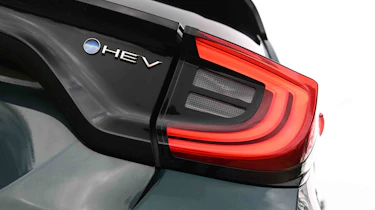 Toyota Yaris - tail light detail