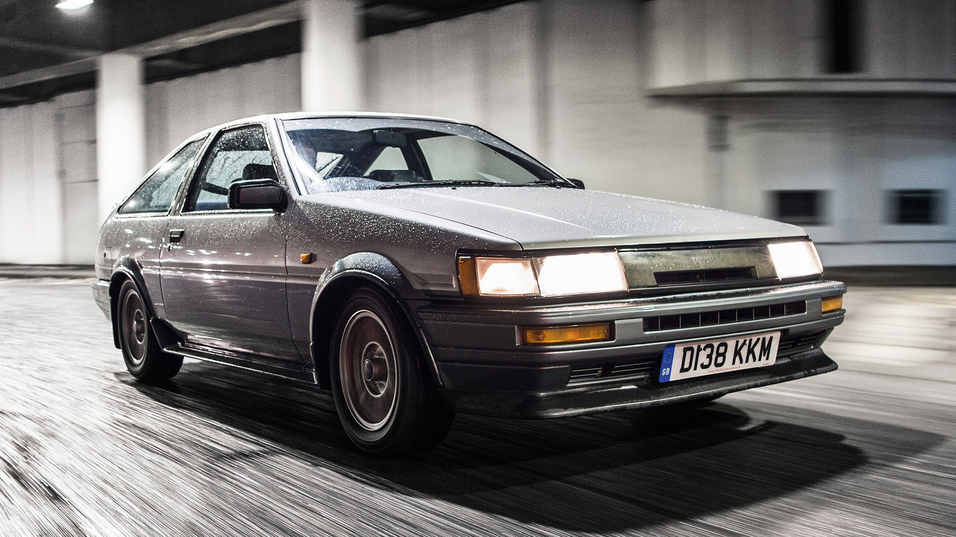 Toyota AE86 Corolla - front tracking