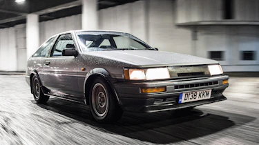 Toyota AE86 Corolla - front tracking