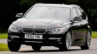 Used BMW 3 Series Touring - front 3/4