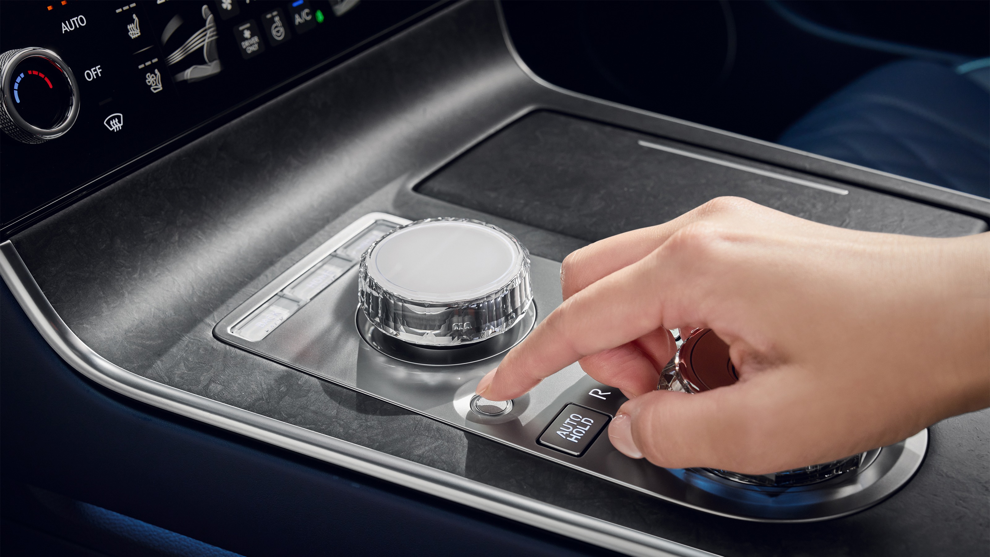 2025 Genesis Electrified G80 - centre console buttons