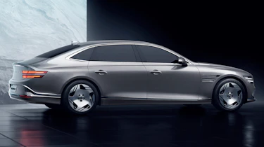 2025 Genesis Electrified G80 - rear angled side profile