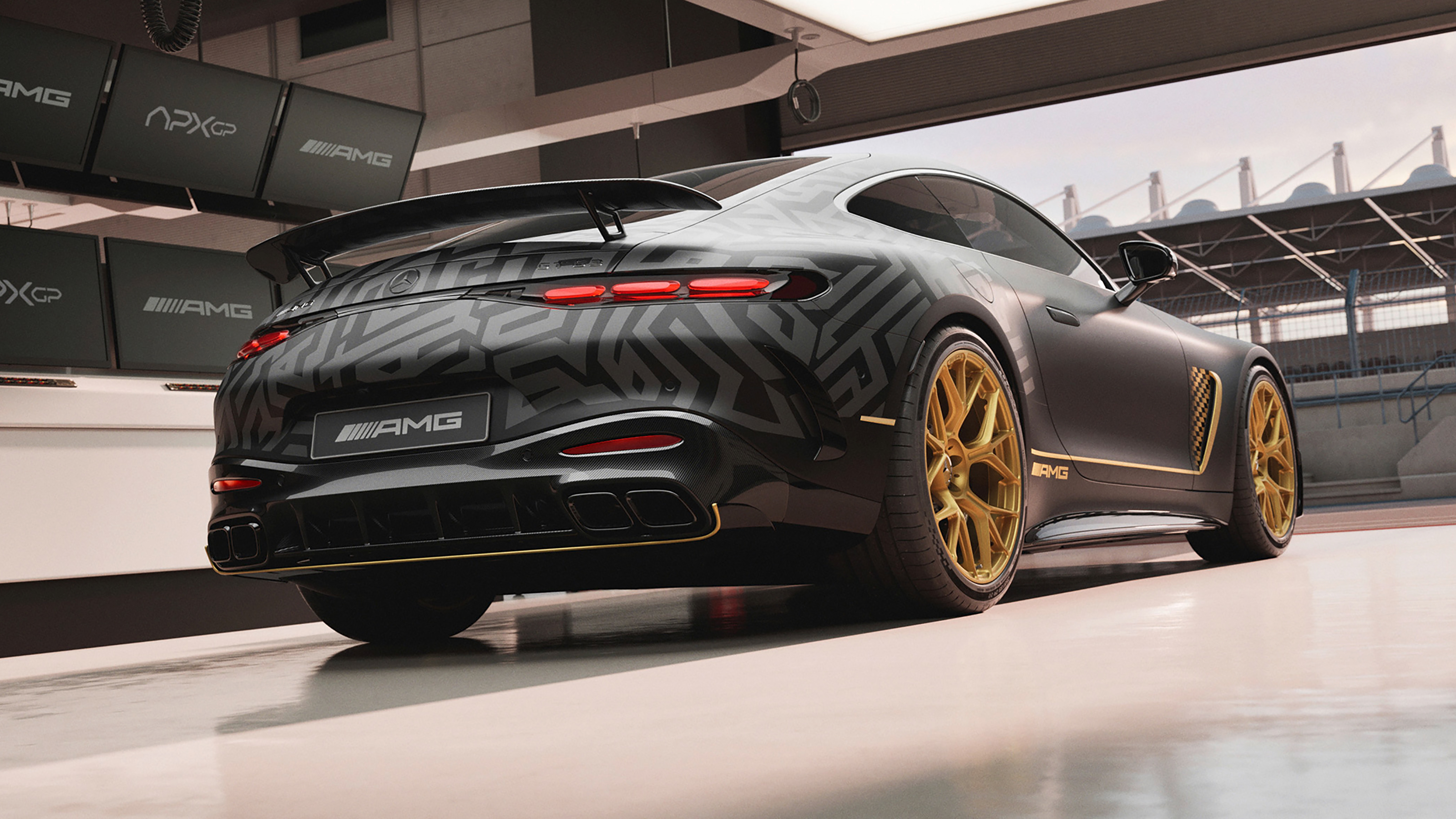 Mercedes-AMG APXGP Edition - rear static